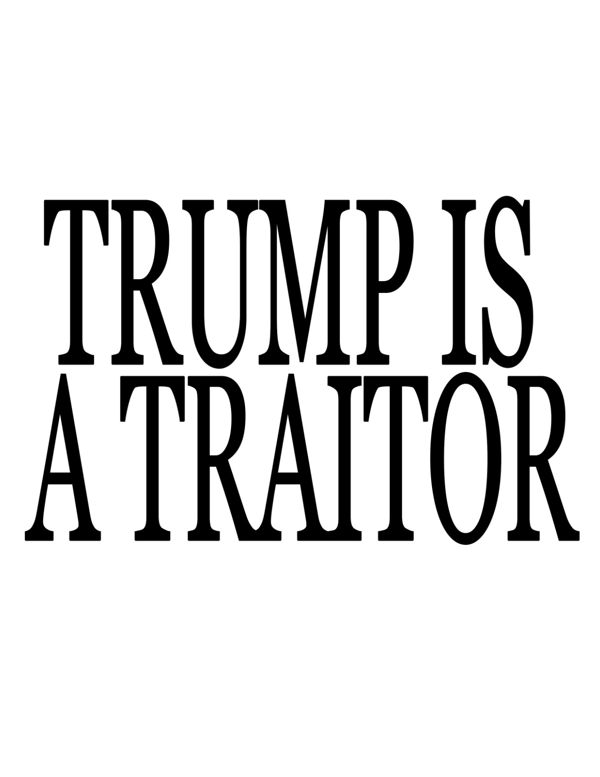 Anti Trump Protest Decal | Funny Political Vinyl Car Window Sticker