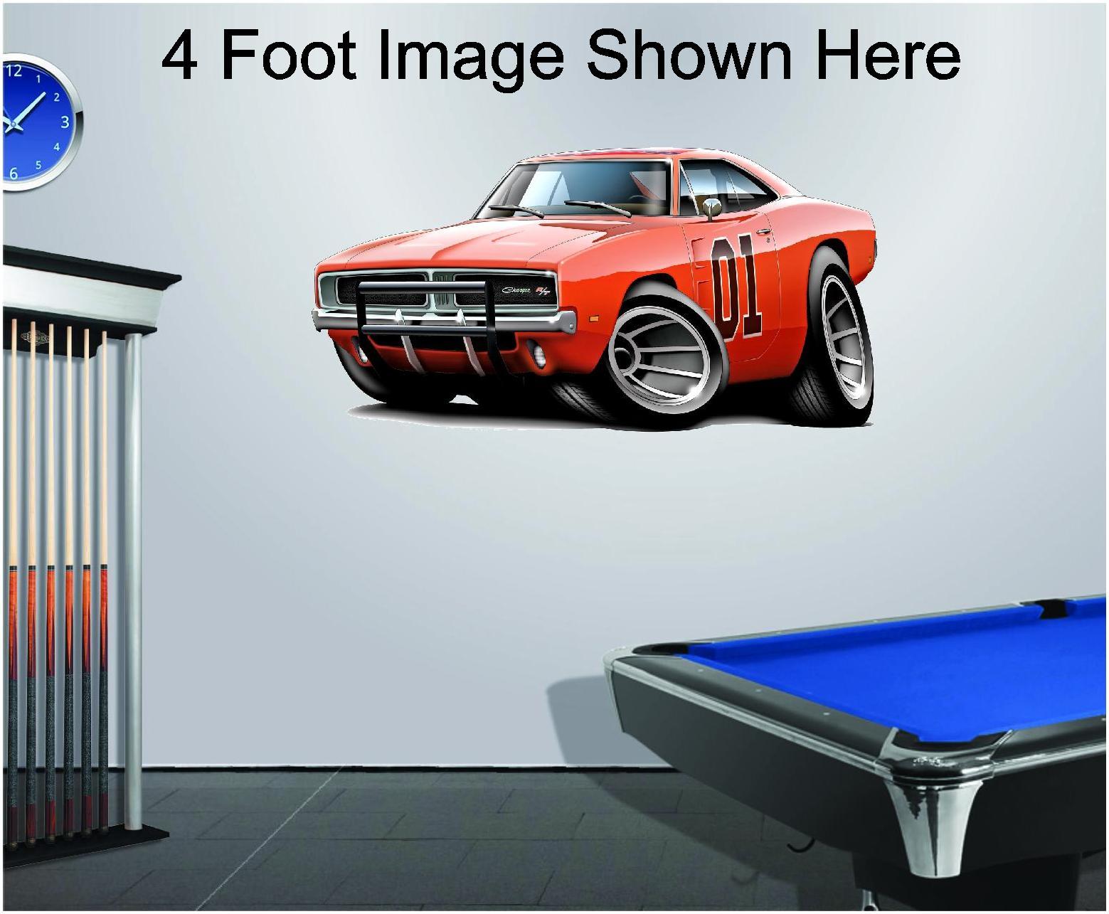 1970 Superbird NASCAR 3ft LONG WAll Graphic Garage Man Cave