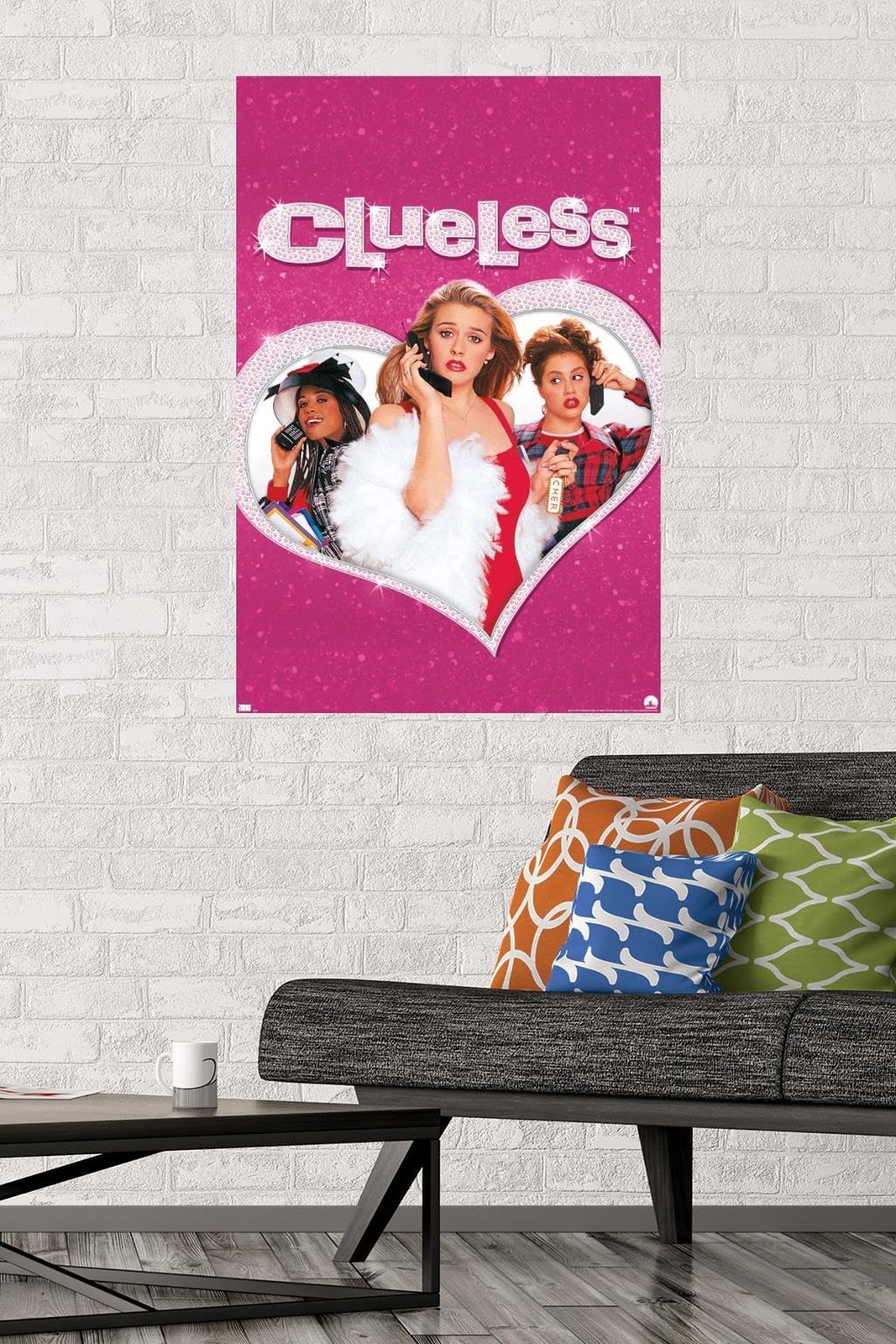 Trends International Clueless – Pink Wall Poster, 22.375" x 34", Premium Unfr…