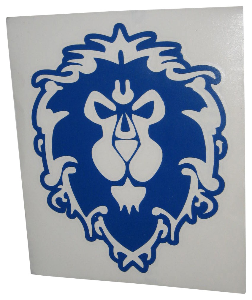 World of Warcraft Jinx Officially Licensed Alliance Logo Sticker Decal