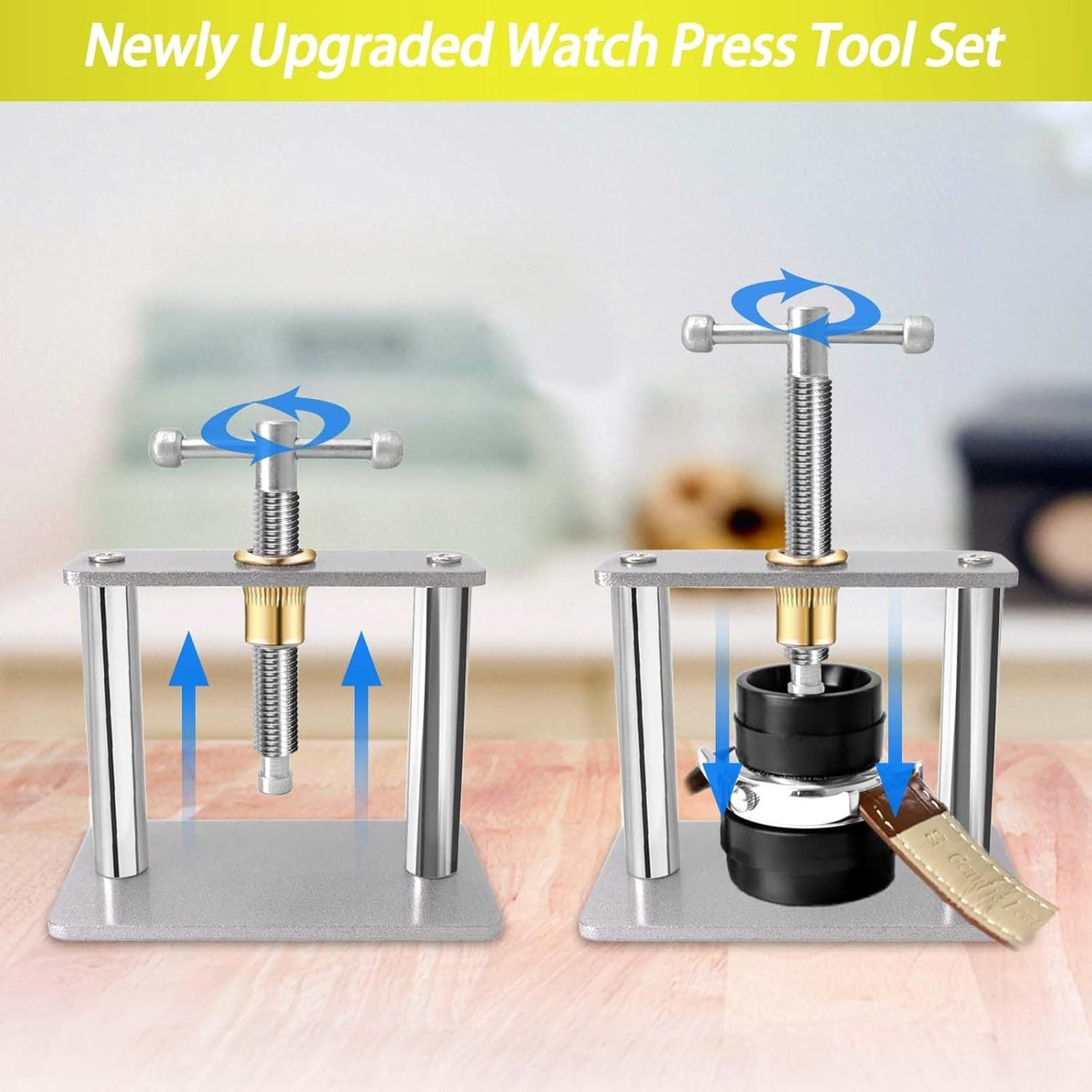 Watch Press Tool Set, Watch Case Opener, Watch Battery Replacement, Watch Band