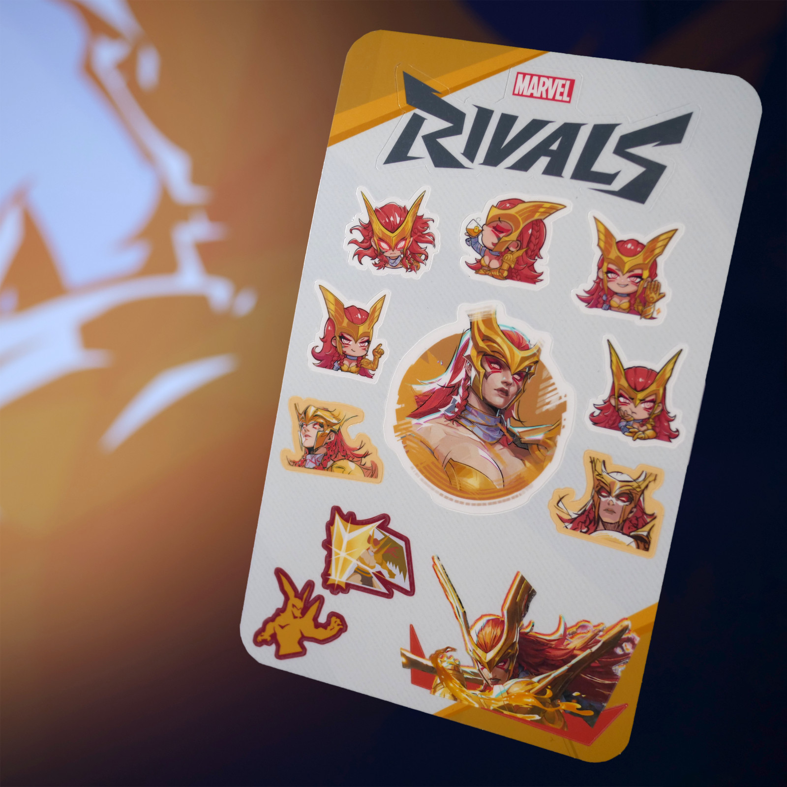 Marvel Rivals Angela Sticker Sheet