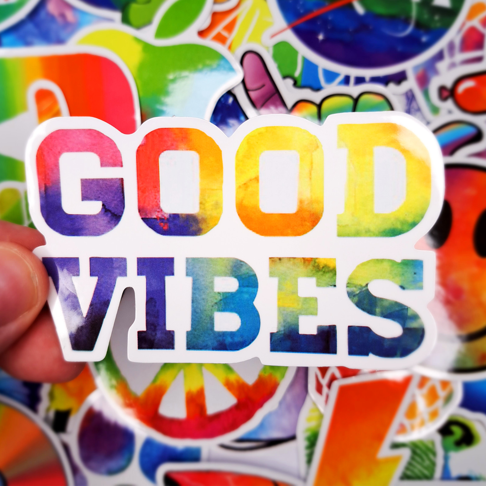 50 PCS Pride Month Sticker Pack Rainbow LGBT Queer Inclusive Stickers Gifts