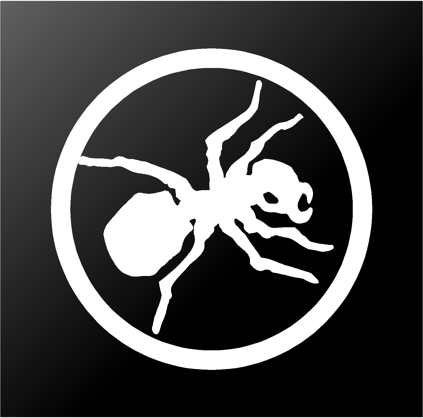 The Prodigy Ant Logo Techno Electro Vinyl Decal Car Window Speake Laptop Sticker