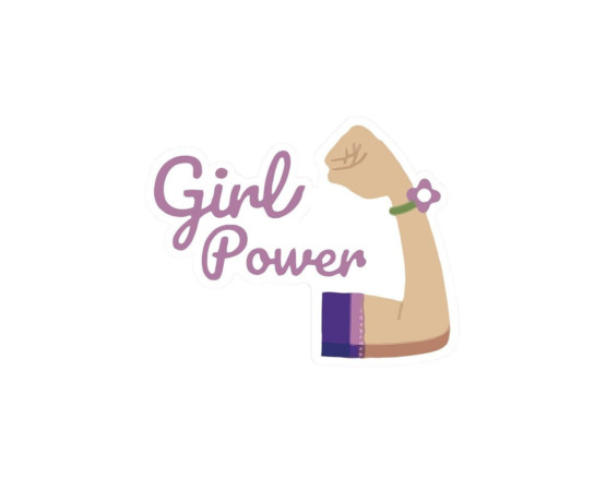 Girl Power Sticker Decal
