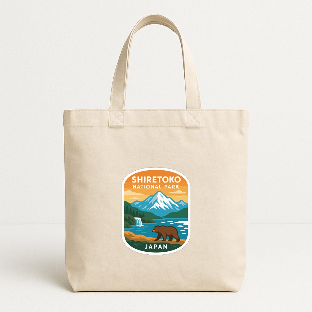 Shiretoko Japan Iron On Heat Transfer Vinyl HTV Die-Cut World National Parks