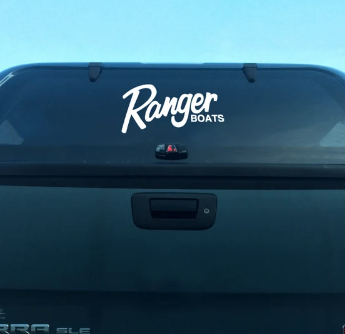 Ranger Boat Sticker Fishing Boat Pontoons Decal Die Cut – All Colors Any Size