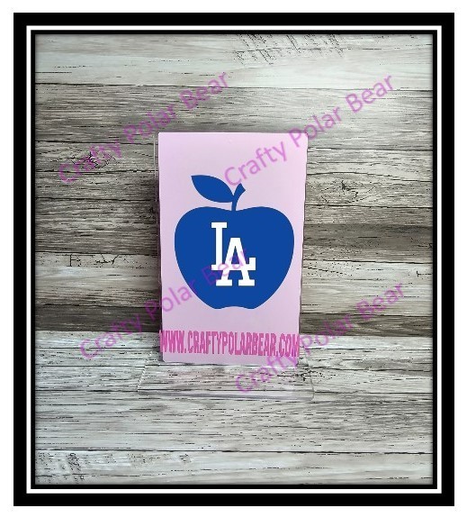 LA Dodgers Vinyl Die Cut Laptop Car Truck SUV Boat Window Decal Sticker Blue