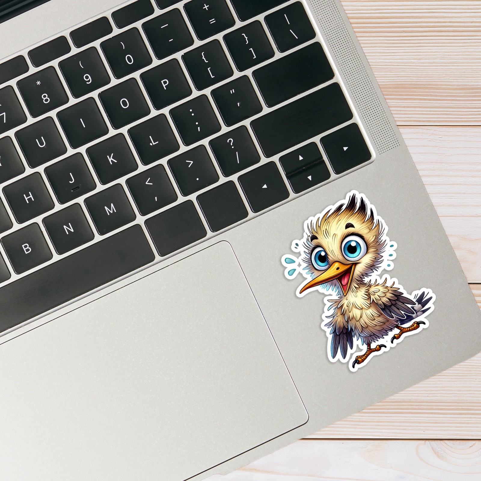 Black and White Woodpecker – Vinyl Decal Sticker – Car Window Laptop – #308