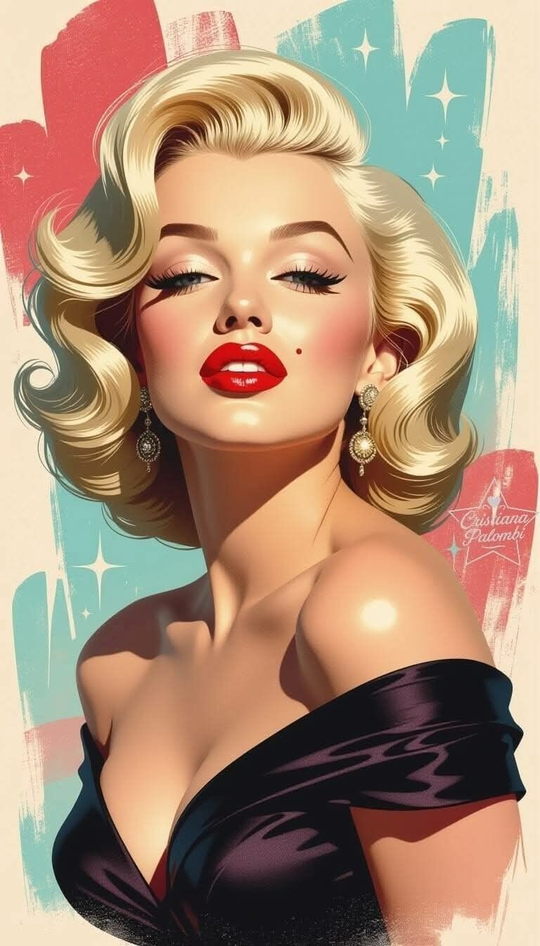 Marilyn Monroe Sticker Decal Laptop Wall Mirror Cup Tumblr