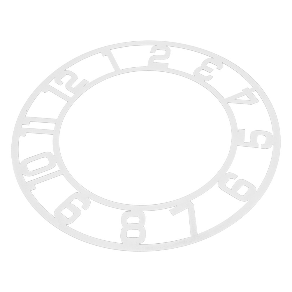 Large Number Digital Clock Roman Numerals Wall Decorative Stickers