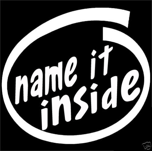 Inside Sticker Custom Your Words Vinyl Decal Car Stickers Truck Decals
