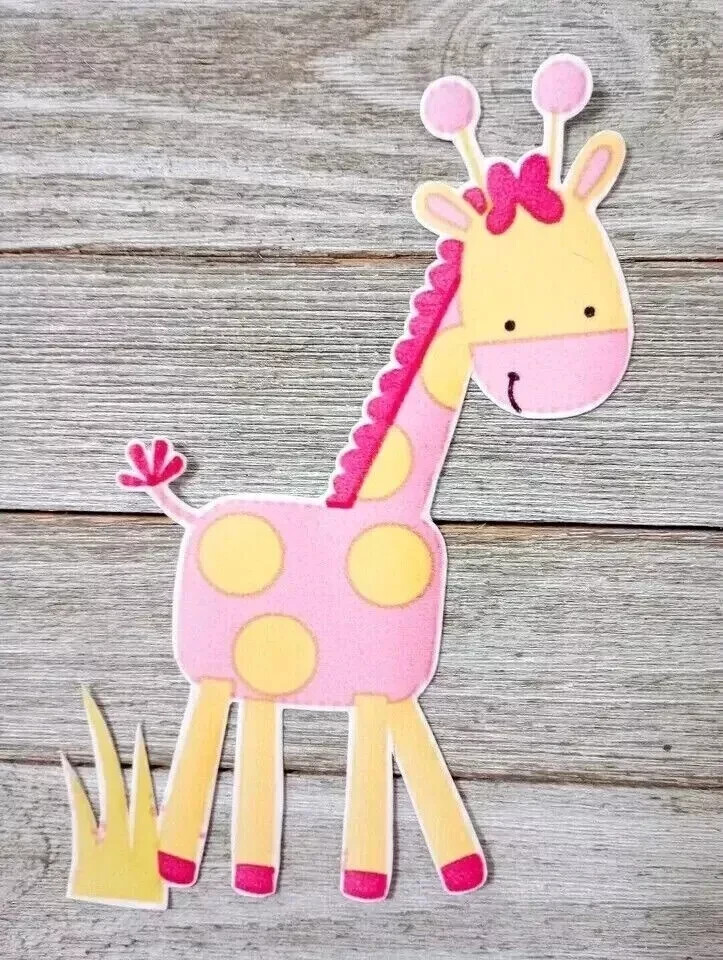 giraffe jungle wall safe sticker animal 6 inch 1pc