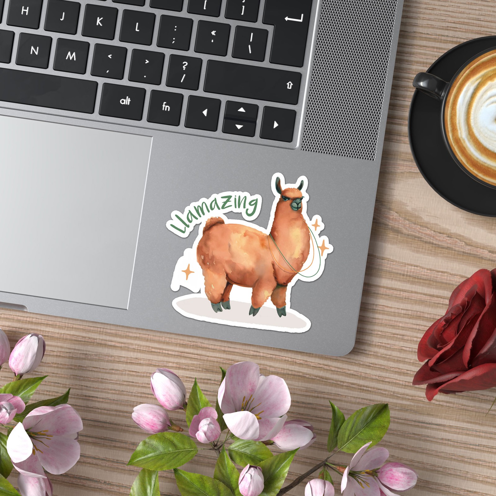 Llamazing Llama – Vinyl Decal Sticker – Car Window Laptop – ebn9143