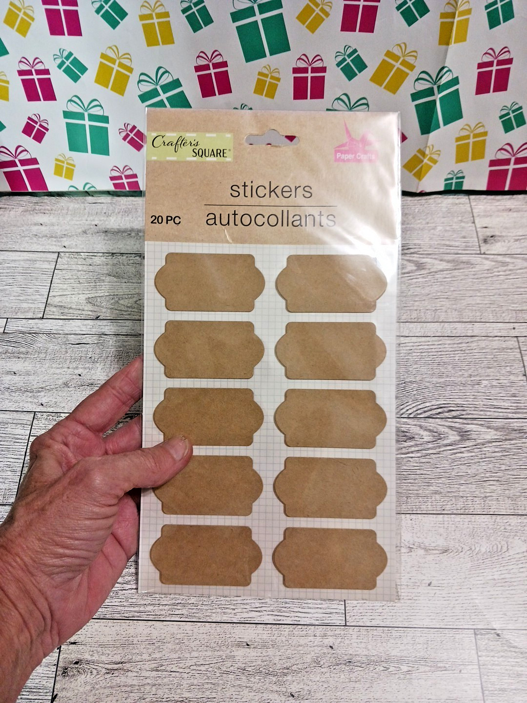 Sticker Labels 178 craft paper stickers. Labels for jars, bottles, containers.