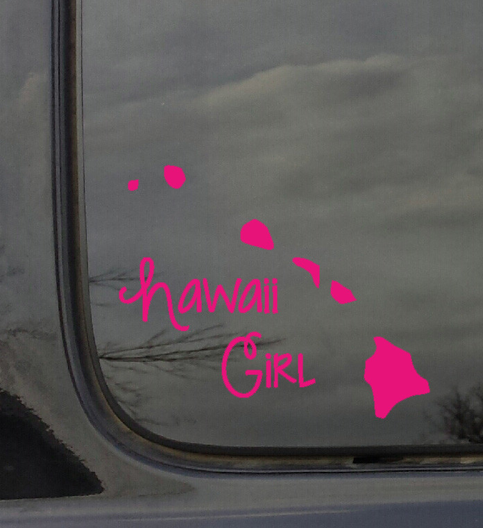 State Girl Sticker Vinyl Car Decal Approx. 6×6 NEW Made in USA