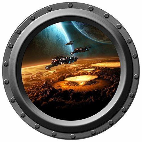 Greeting the Morning Sun Porthole – Wall or Vehicle Decal – Peel and Stick