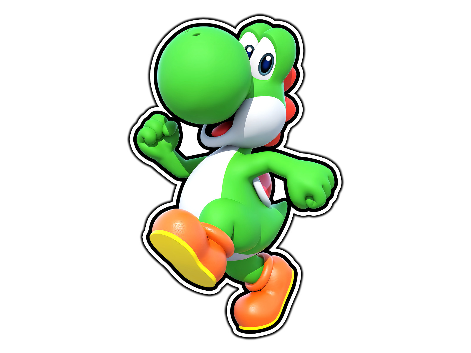 Yoshi #1 Waterproof Vinyl Sticker Decal Die-Cut