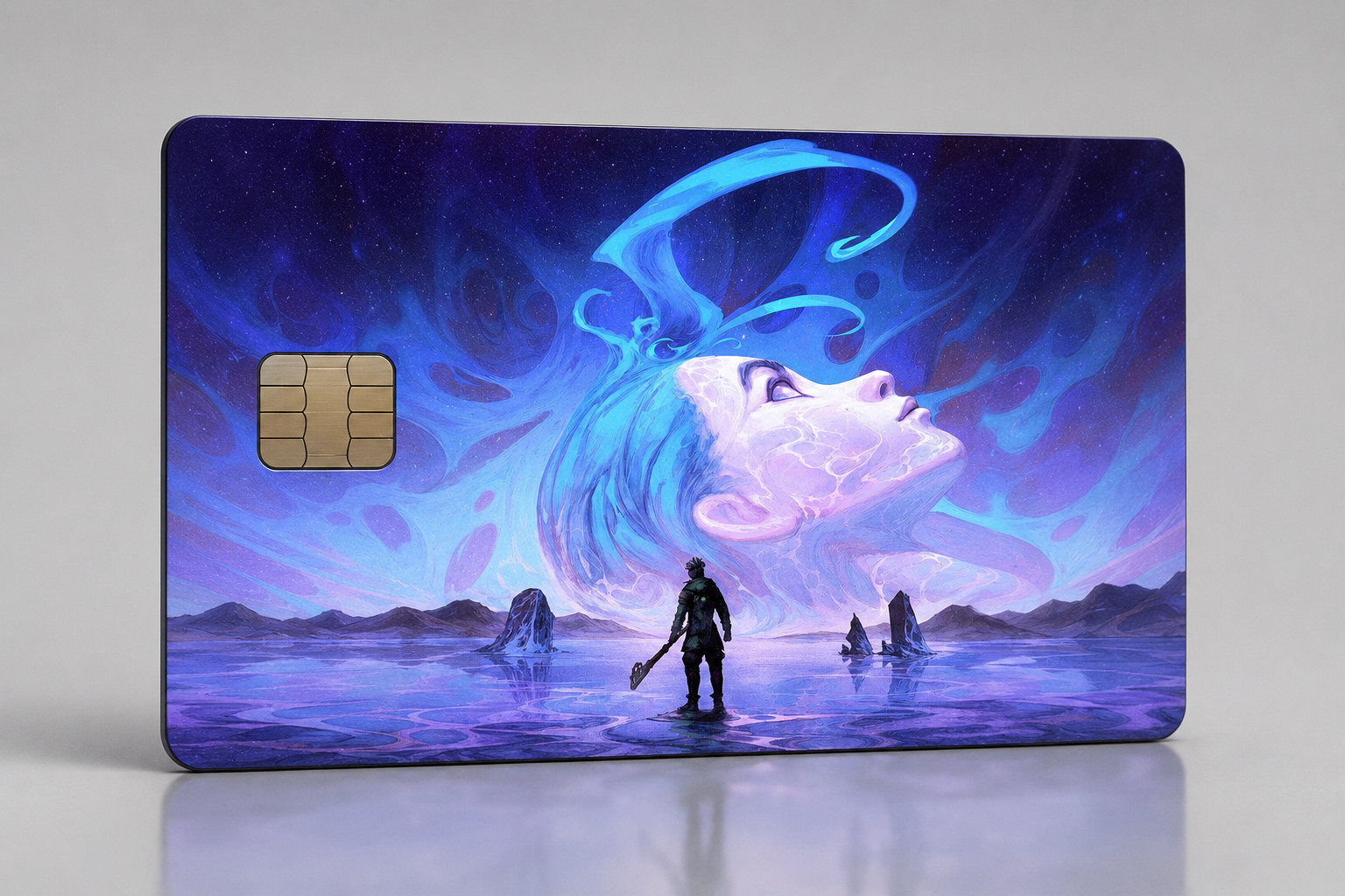 Jinx & Ekko's Stardust Memory League of Legends Debit Card Credit Card Skin