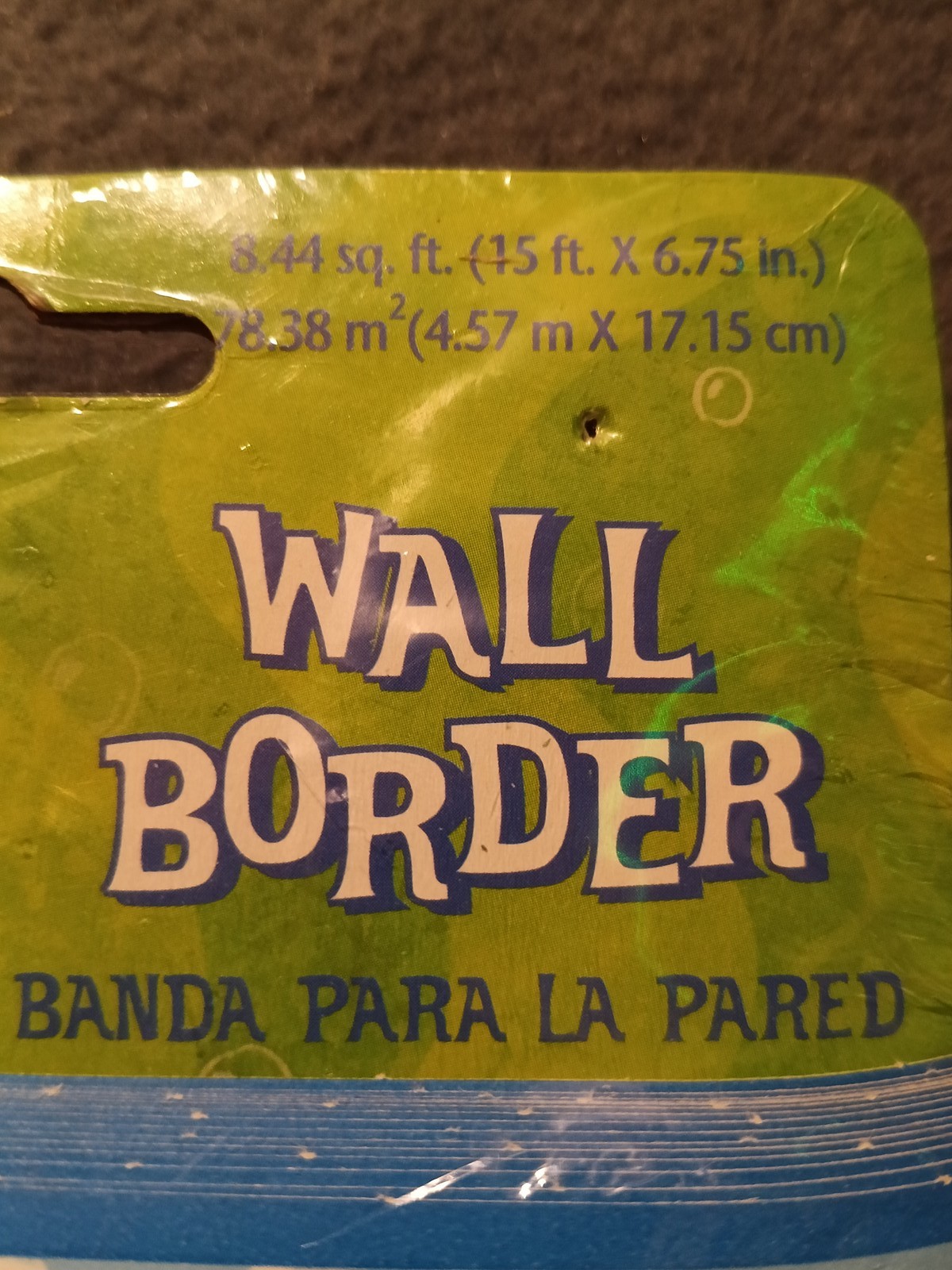 SpongeBob SquarePants Wall Border Decor Sandy Squidward Kids Room 15ft New
