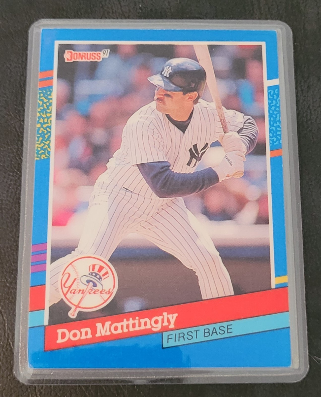 Don Mattingly Baseball Card HOF Fridge/Locker/Cabinet Laminated Magnet YANKEES