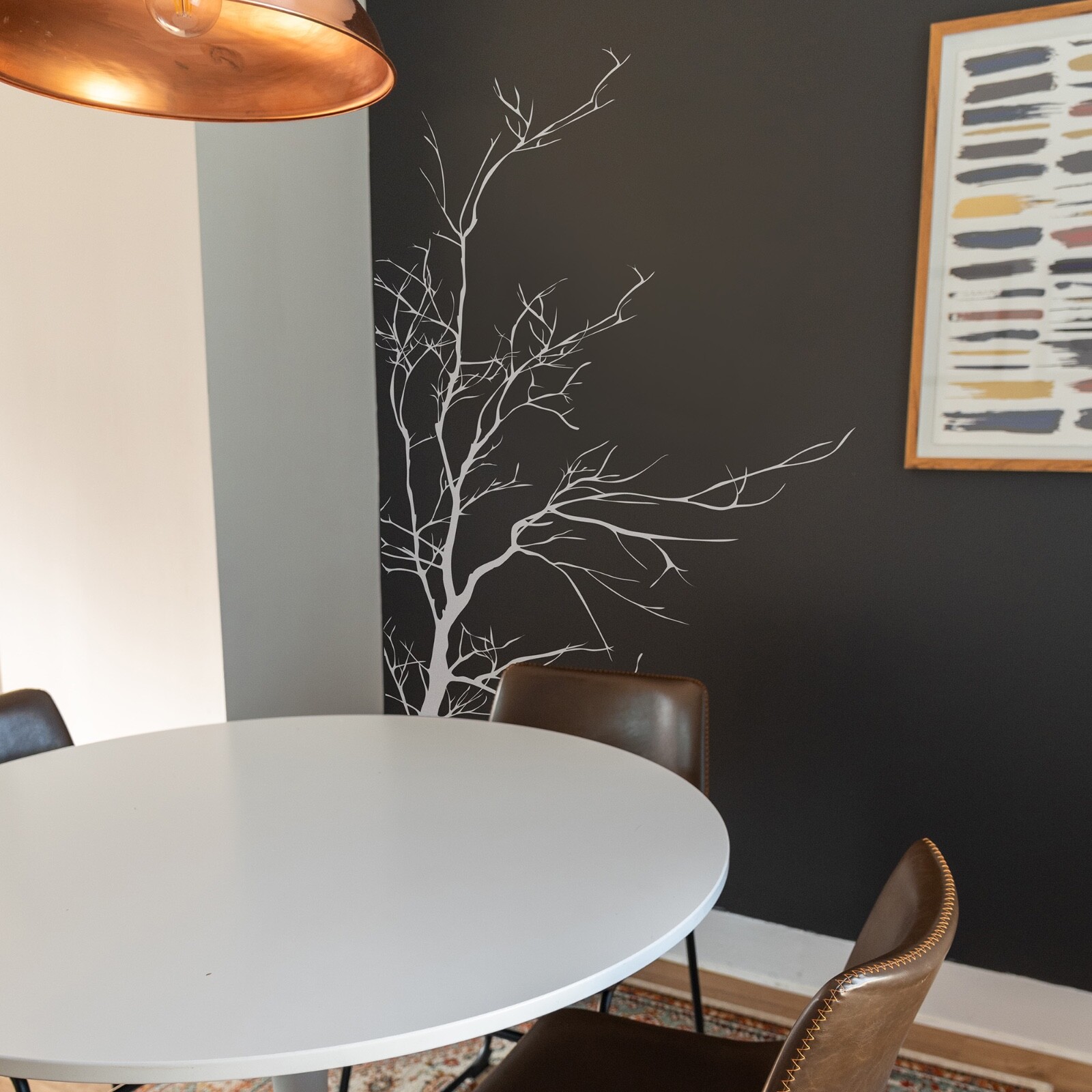 Large Bare Tree Vinyl Wall Decal Sticker. Bedroom, Bathroom Wall Art. #AC223