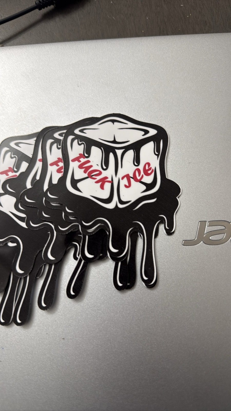 Anti Ice Sticker, 3” vinyl indoor outdoor car laptop skateboard fast shipping