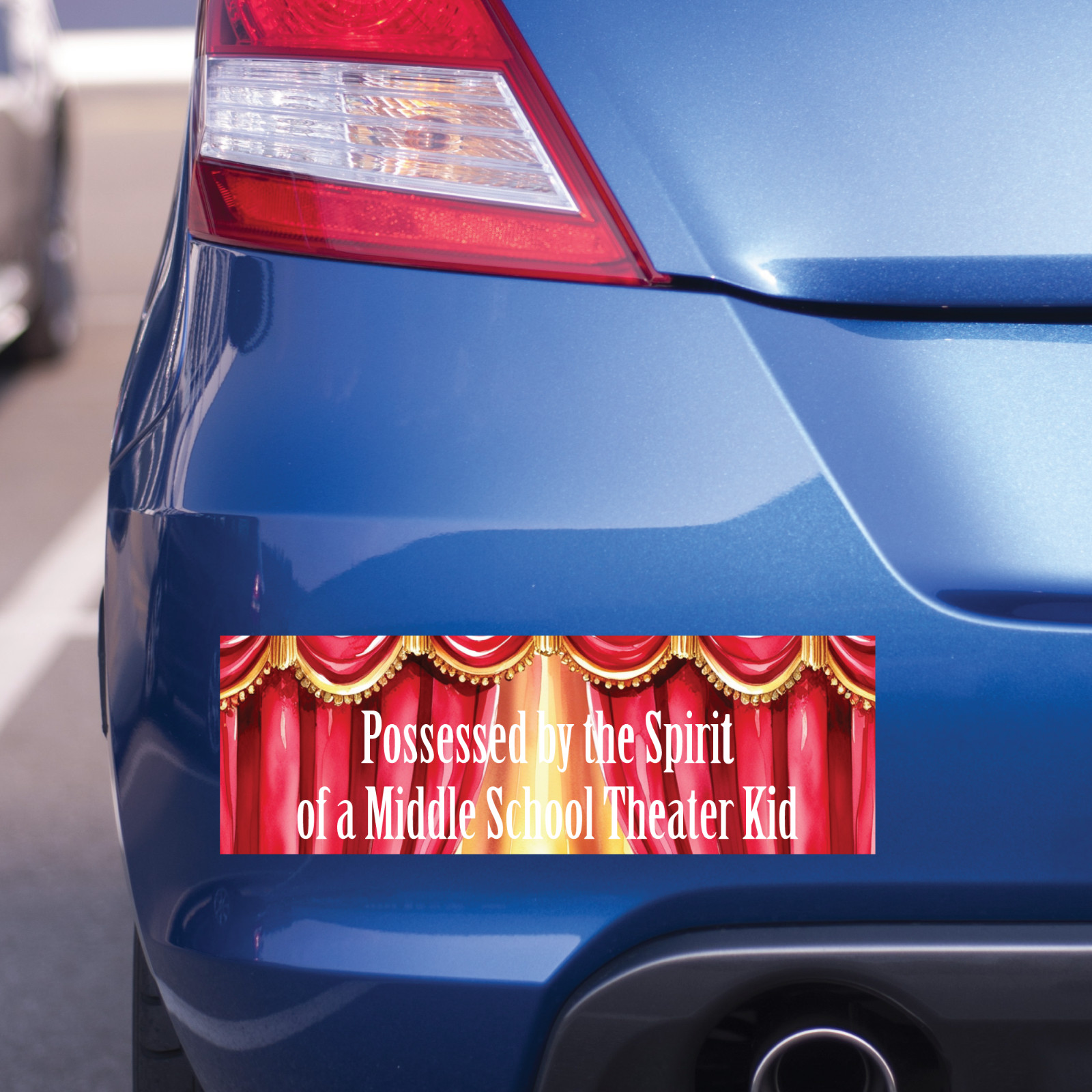 Possessed by the Spirit of a Middle School Theater Kid – Funny Fall Sticker