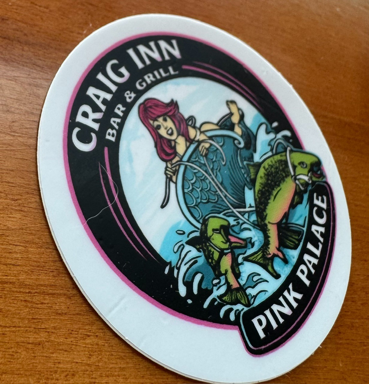 CRAIG INN BAR & GRILL PINK PALACE Salmon Mermaid Prince of Wales Island Alaska