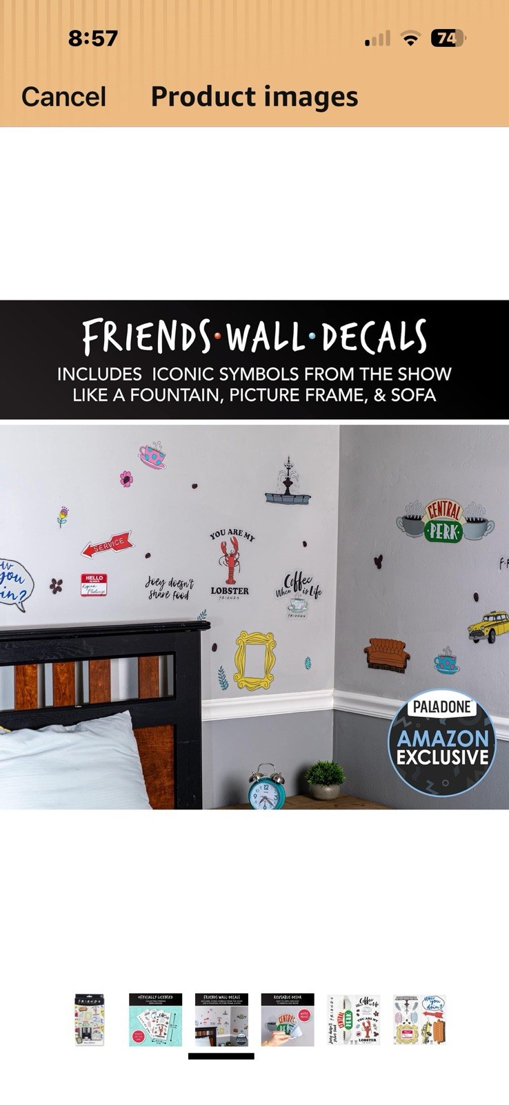 Paladins Friends Tv Show Wall Decals Removable Waterproof Over 20 Decals