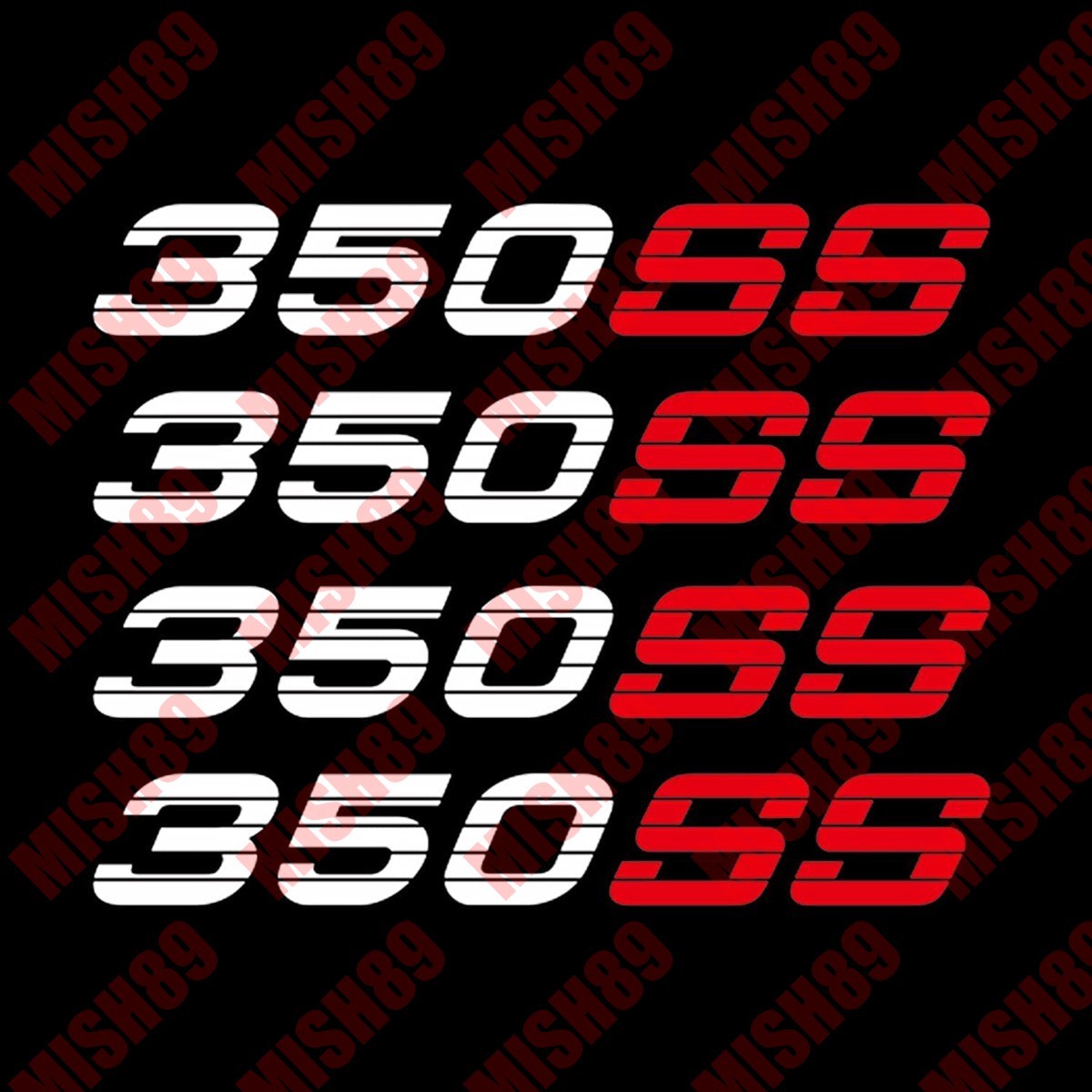 350 SS Truck Decals 300SS Bedside Stickers 1500 2500 – Any Size Any Color