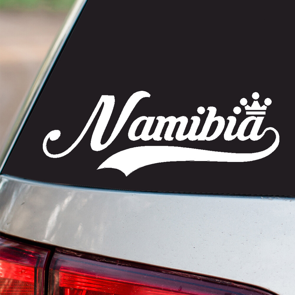 Namibia Sticker Country Pride all sizes chrome and regular vinyl colors