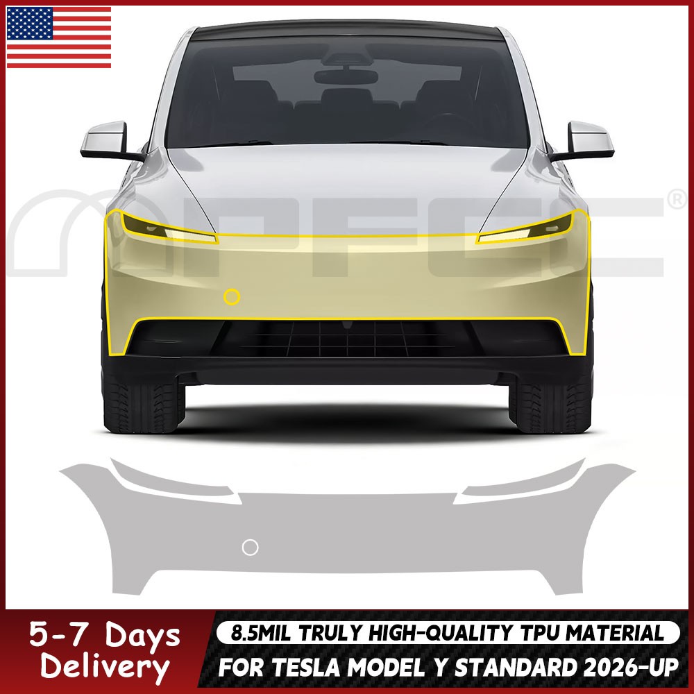 Tesla Model Y Standard 2026-UP Paint Protection Gloss Clear Film PreCut Kit PPF