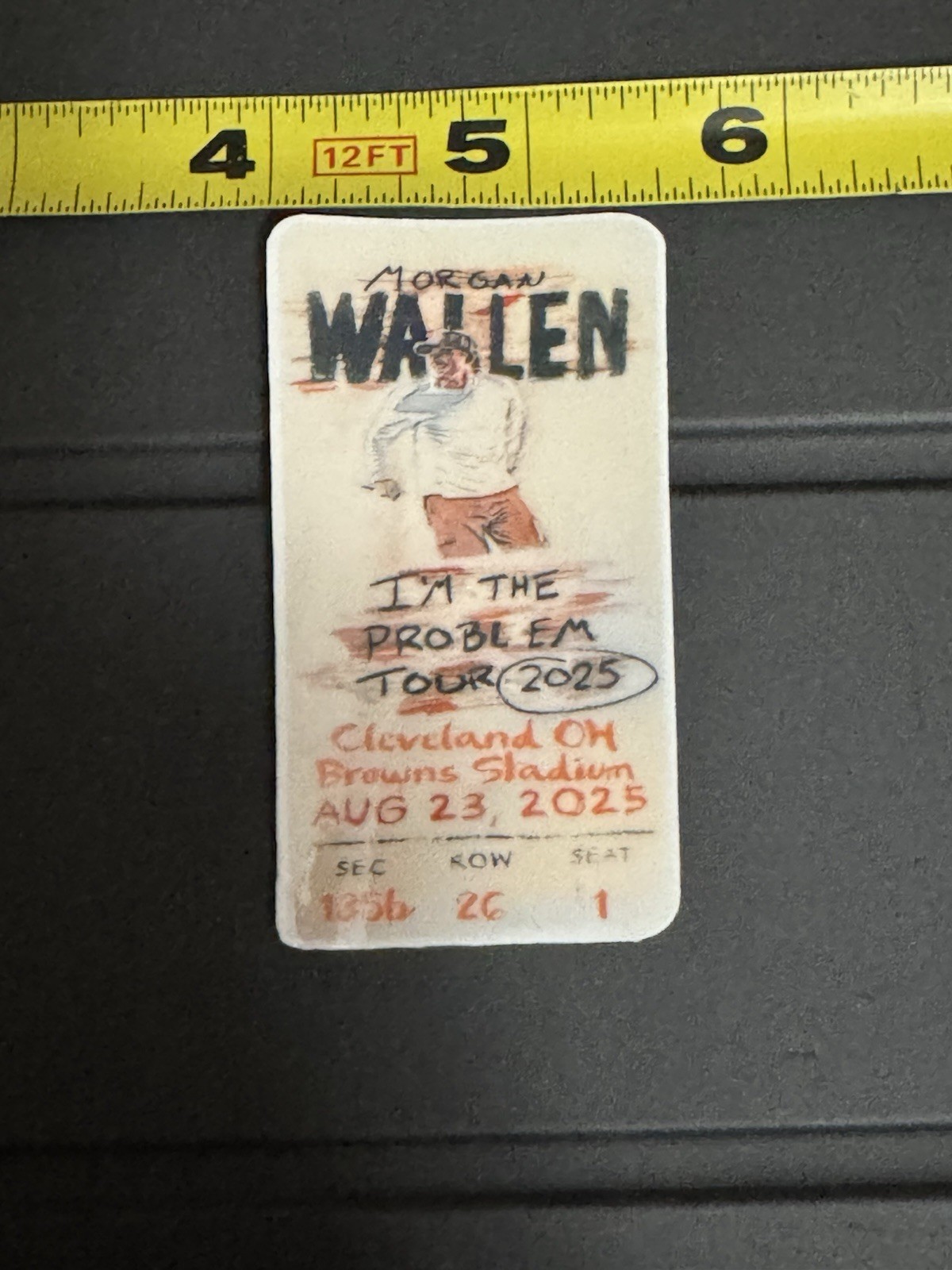 Morgan Wallen Yeti/Stanley Tumbler Vinyl Sticker