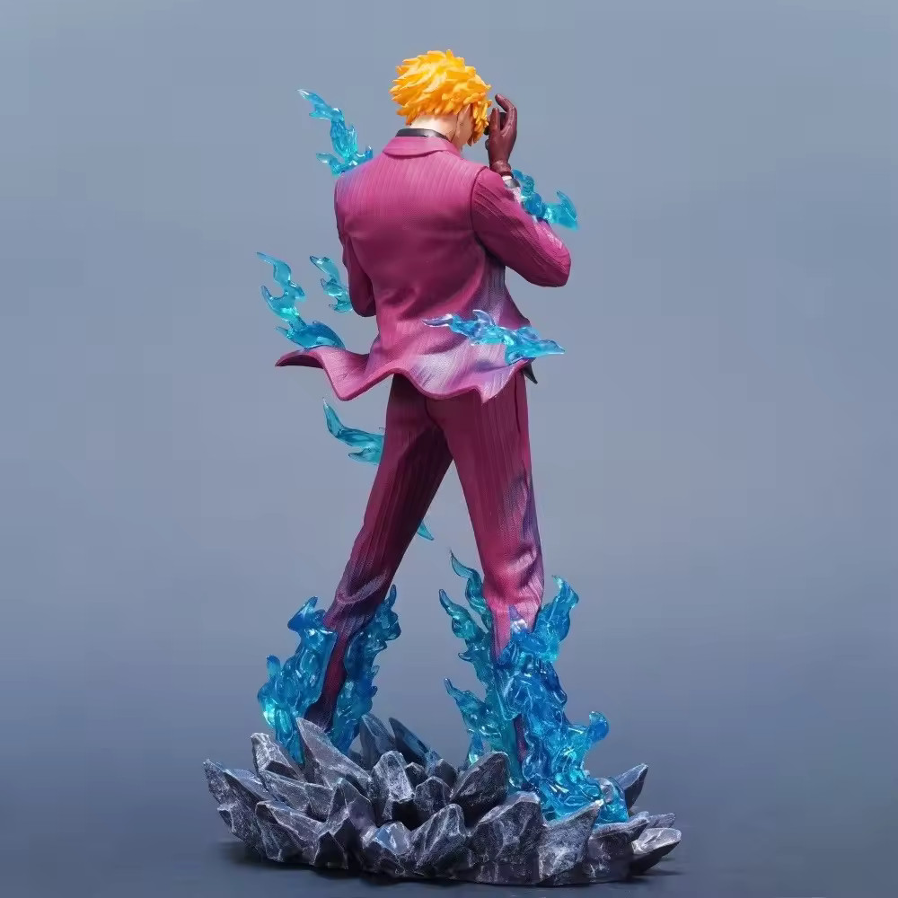 ONE PIECE Action Figure Sanji 25cm/9.84in PVC Statue Collection Model Toy Gift