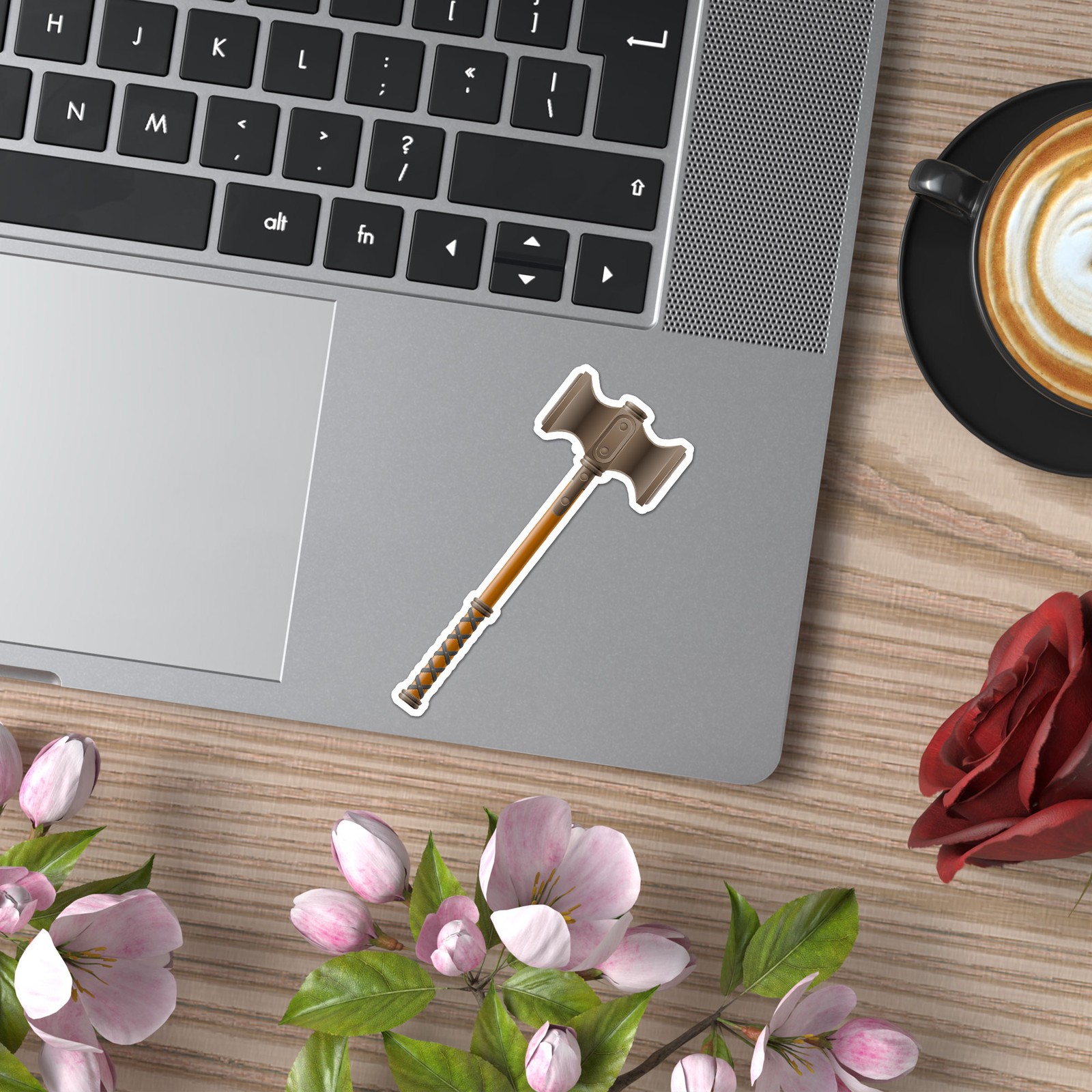 Battle Hammer Thor – Vinyl Decal Sticker – Car Window Laptop – ebn7683