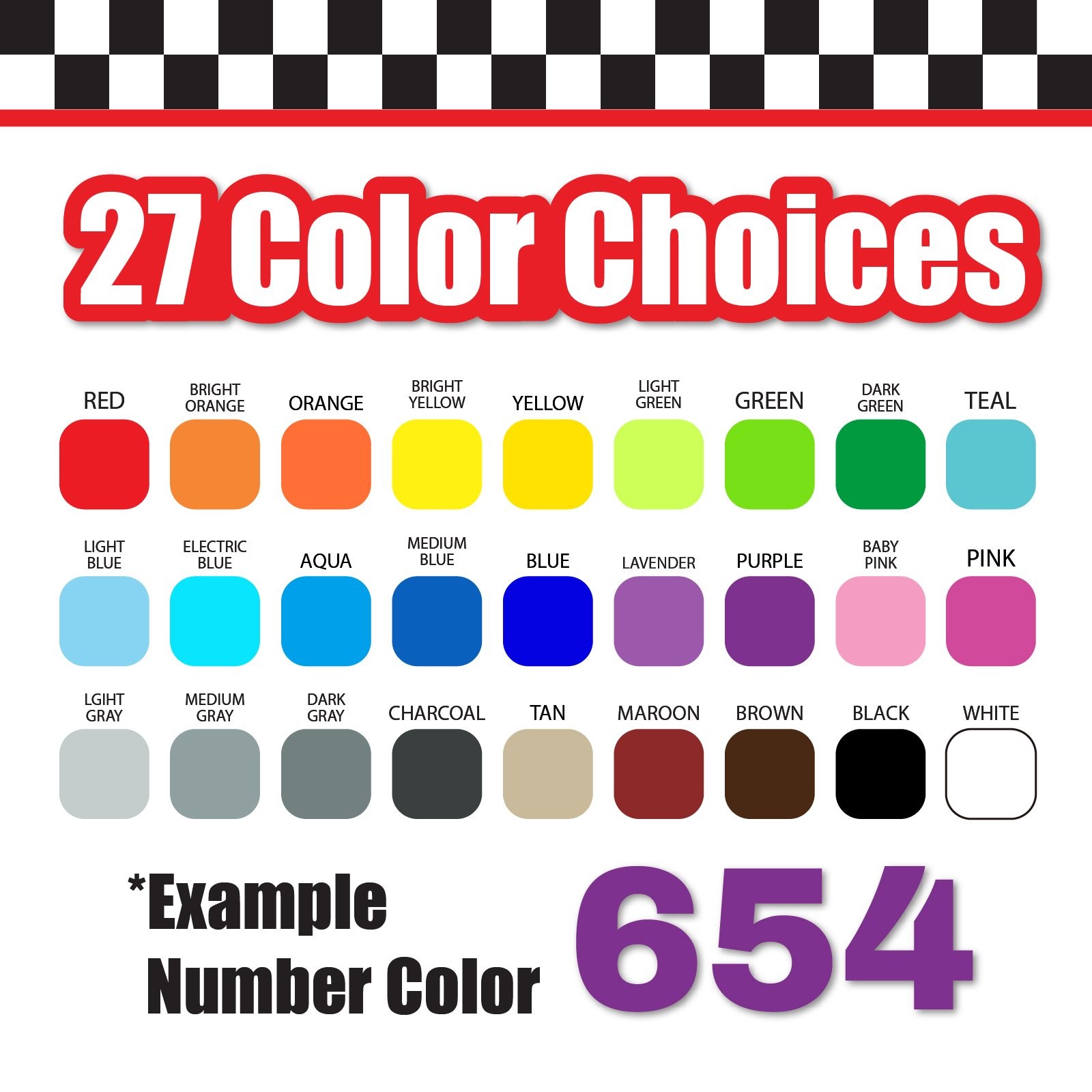 3x 3 Digit Custom Single Number Stickers Decal Locker Door Mailbox Archivo