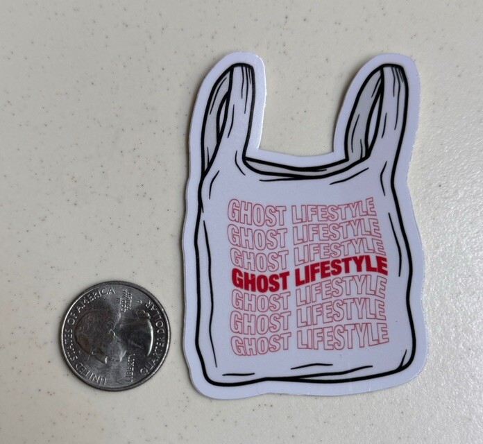 ULTRA RARE GHOST ENERGY DRINK HYDRATION DECAL STICKER BIRTHDAY GYM MERICA USA