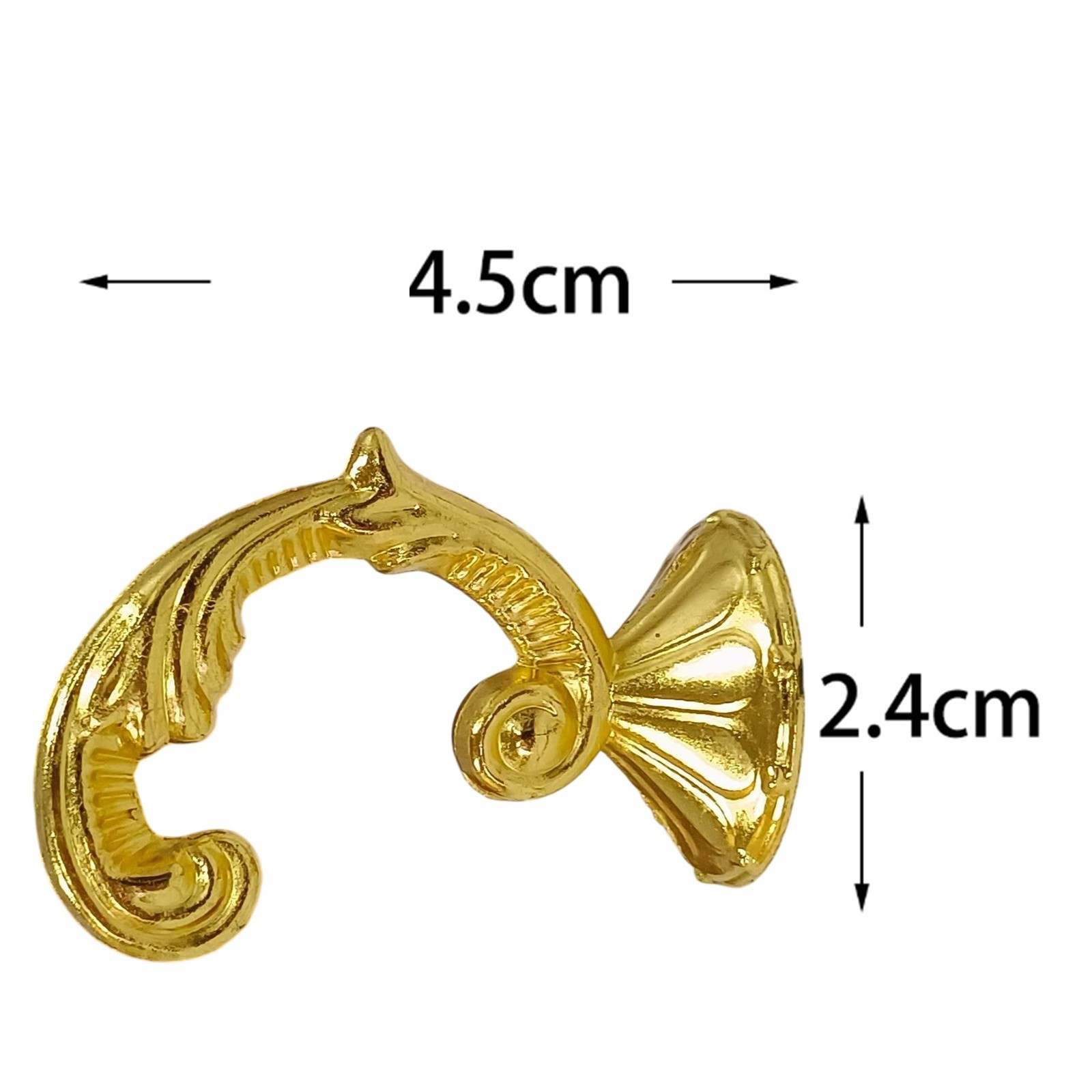 Modern Zinc Alloy Wall Hook for Home Decor Organization in Kitchen Living Space