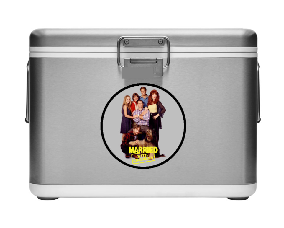 Married With Children – 4" Vinyl Decal Handmade Laptop Decor Vehicle Cooler 251