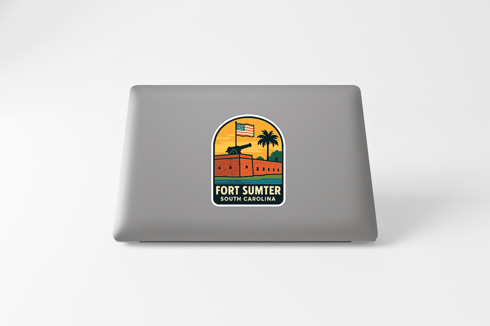 Fort Sumter South Carolina Sticker Decal Vinyl Die-Cut Symbolic Landmark Design