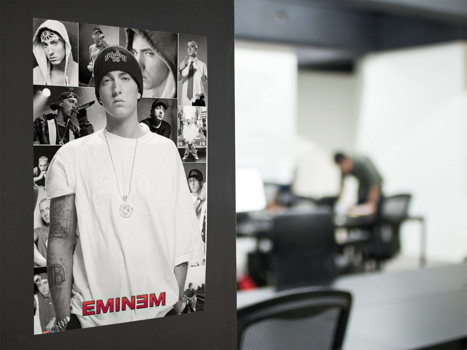 The Slim Shady Eminem Graphic Music Wall Decal Poster Removable Adhesive Backing