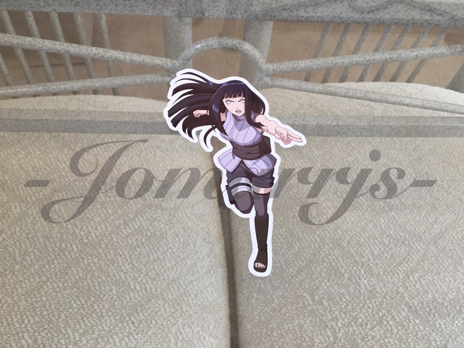 Naruto – Anime – Hinata Hyuga Sticker Decals Vinyl Sign Comic laptop surface