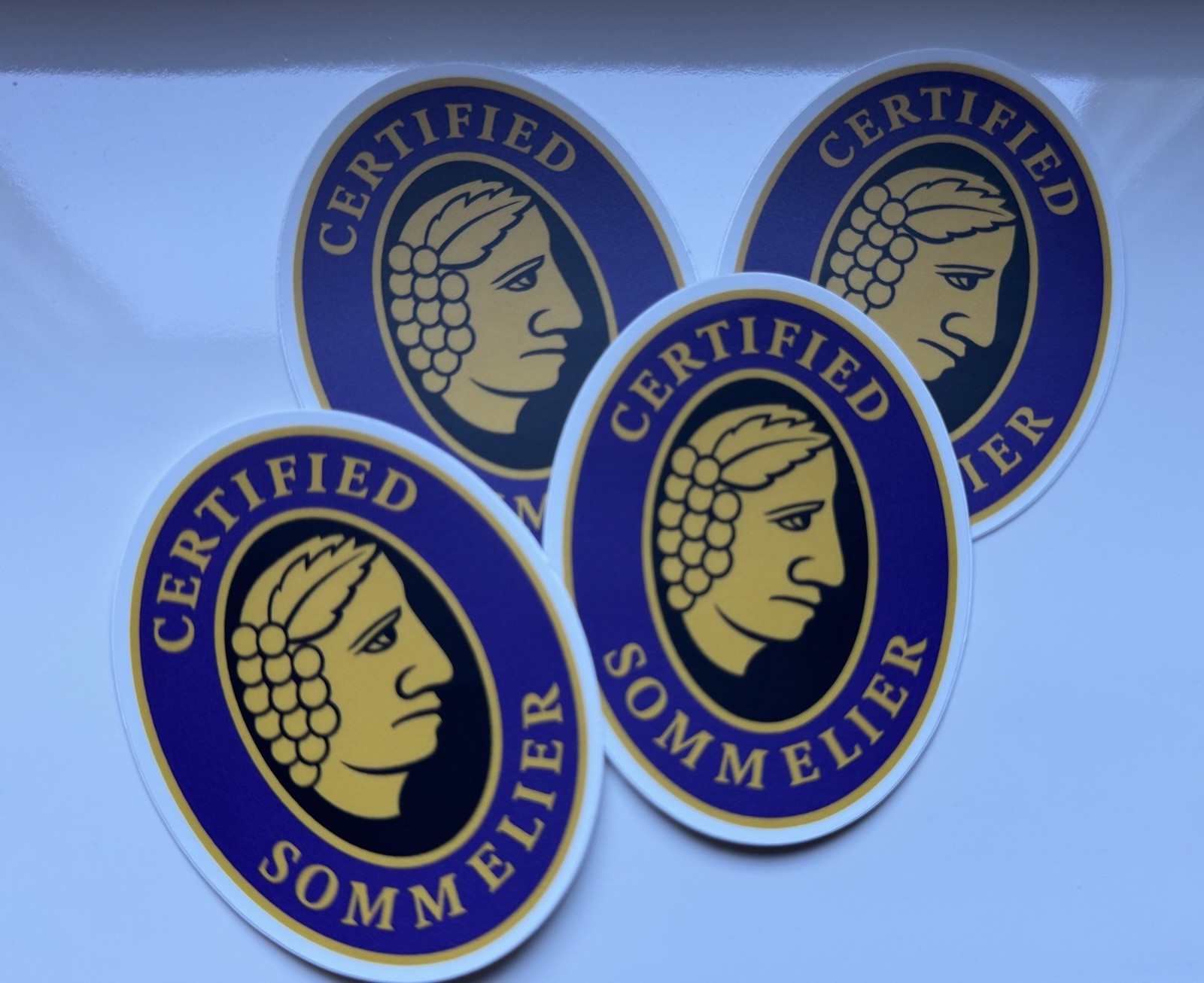 Certified Sommelier Vinyl Sticker ( New)