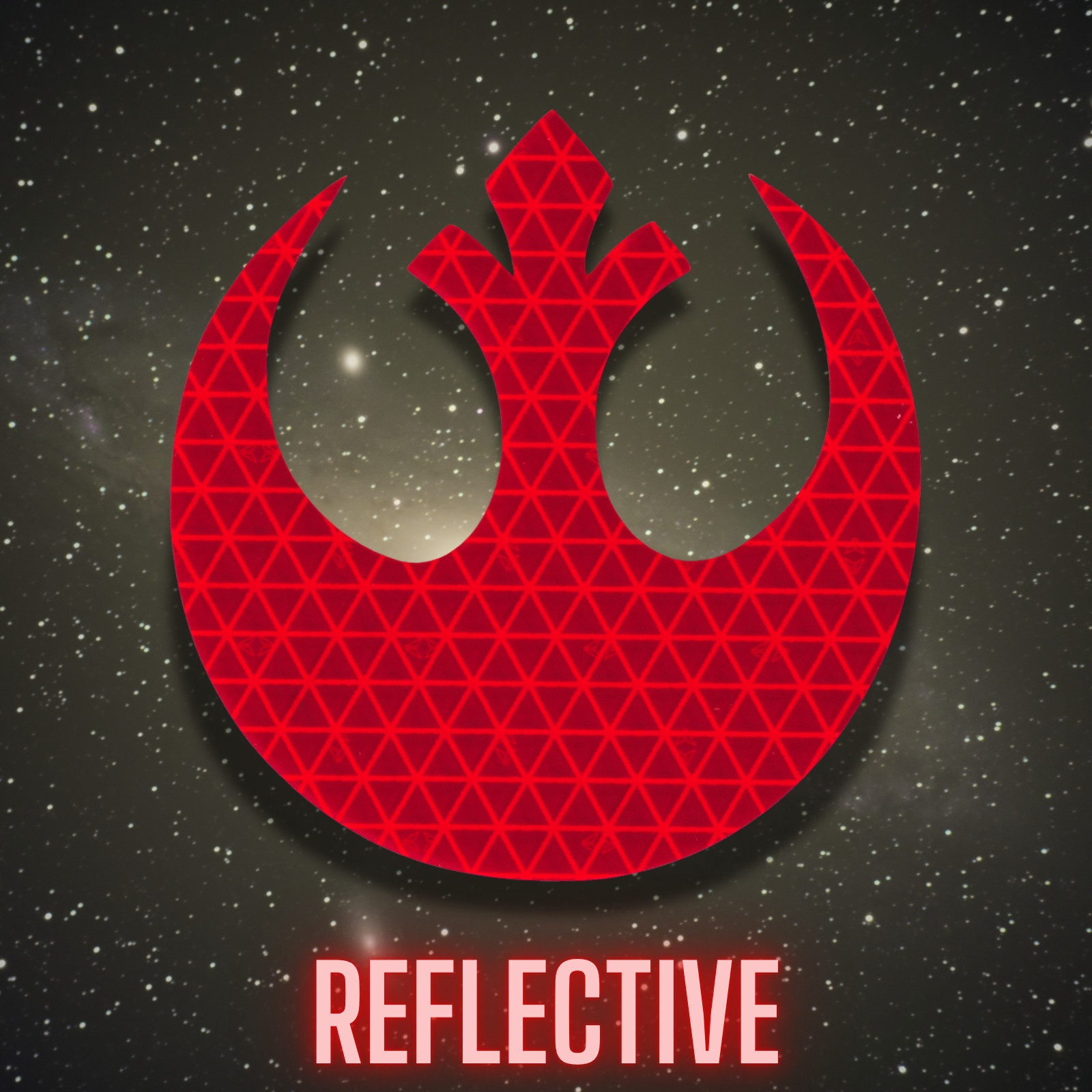 Star Wars Rebel Alliance Reflective Decal Reflector Sticker for Car Bike Mailbox