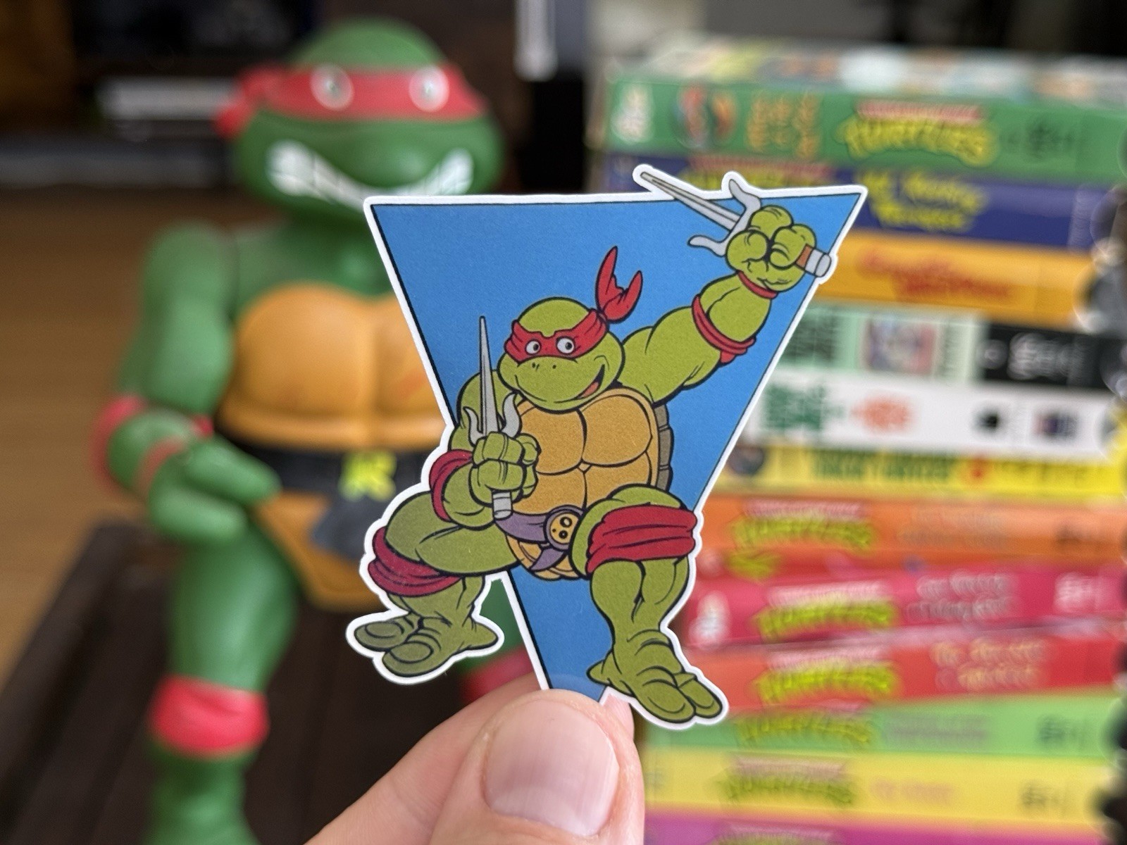 Retro TMNT Sticker Pack | 4 Vinyl Stickers | 80s Teenage Mutant Ninja Turtles