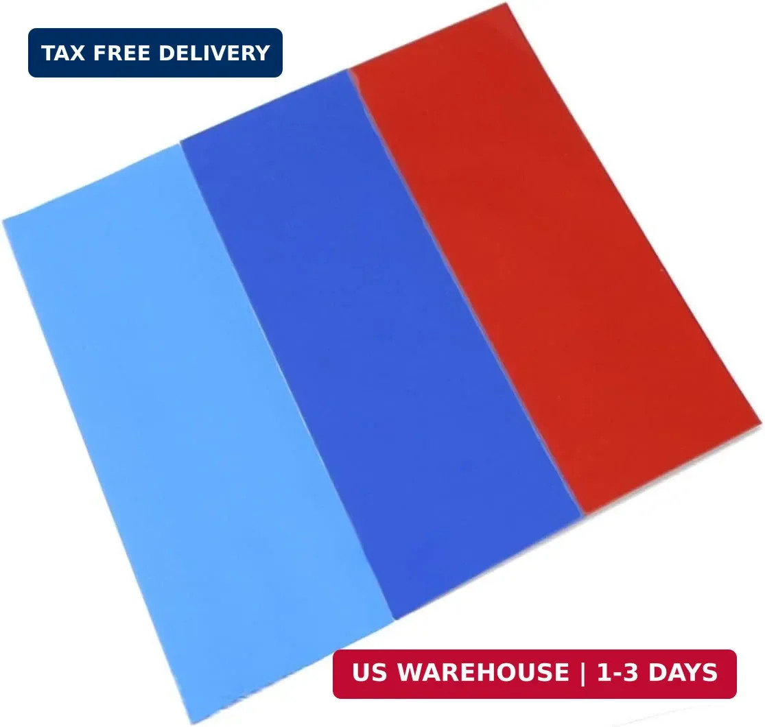 iJDMTOY 7×7-Inch Iconic 3-Color Stripe Decal Stickers Compatible with BMW Side S