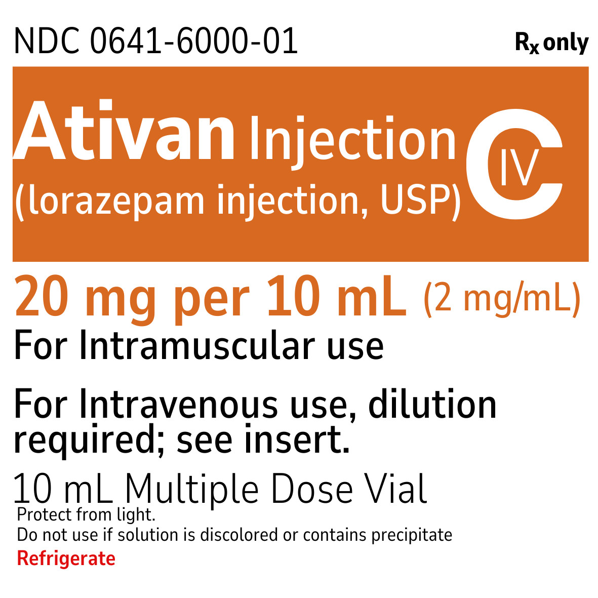 Sticker – Ativan Label Inspired Design – Psych/ED/Clinical Aesthetic
