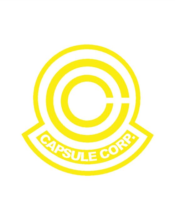 Decal Vinyl Truck Car Sticker – DBZ Dragon Ball Z Capsule Corp Logo CHOOSE COLOR