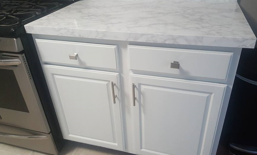 EZ FAUX DECOR Peel and Stick Countertops, Vinyl Marble Contact Paper, Waterproof